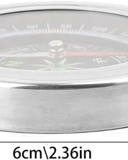 6 Pieces Orienteering Compass, BOSOIRSOU Hiking Backpack Compass, Scout Compass, Map Compass, Waterproof Outdoor Compass for Kids, Camping Trip, Travel