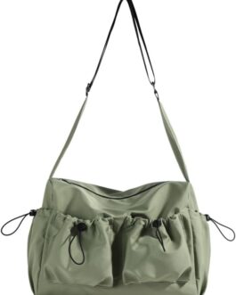 iCozzier Canvas Damen Handtasche, Hobo Schultertasche, Große Umhängetasche für Reisen und Arbeit