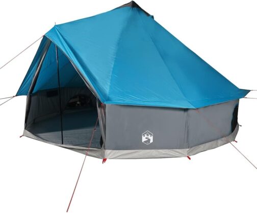 vidaXL Tipi Familienzelt Campingzelt Gruppenzelt Gartenzelt Zelt Wasserdicht