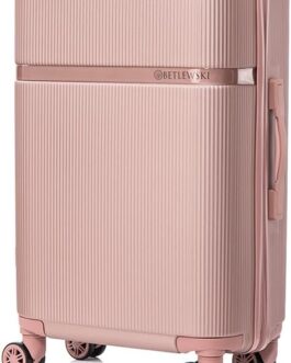BETLEWSKI – Hand Luggage Suitcase Hard Shell – Travel Suitcase with 4 Wheels – Lightweight Hard Shell Suitcase ABS Rolling Suitcase with Lock – Model Titania – Size 56 cm x 37 cm x 22 cm 38 Litres,