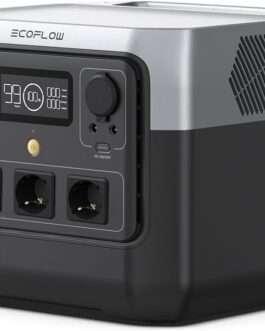 EF ECOFLOW RIVER 2 Pro Portable Powerstation, 768 Wh Solar Generator with LiFeP04, Quick Charge in 70 Minutes, 3 x 800 W AC Sockets, Balcony Power for Emergency Power/Camping/Motorhomes