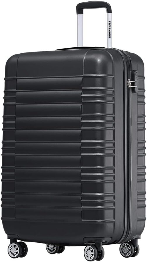 TRVLMORE Suitcases & Trolleys - Hand Luggage Suitcase - Travel Suitcase with Wheels - Hand Luggage Trolley 55 x 40 x 20, Hard Case Small, Suitcase Hand Luggage 55 x 40 x 20 Lightweight, Trolley Hand