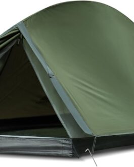 Forceatt Tent, 1/2 Person Camping Tent, Ultralight Small Pack Size Tent, 1 Person, Waterproof, Quick Assembly, Double Layer Dome Tents, for Camping, Motorcycle Trips, Trekking, Hiking Trips, Festivals