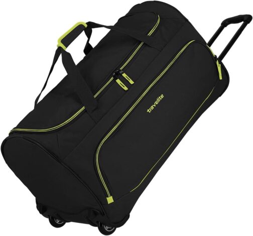 Travelite Basics Fresh Duffle L Travel Luggage, 71 cm, black, 71 cm