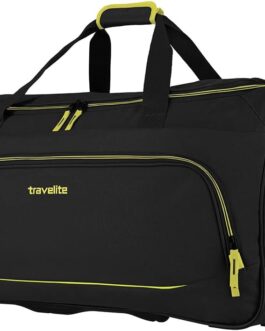 Travelite Basics Fresh Duffle L Travel Luggage, 71 cm, black, 71 cm