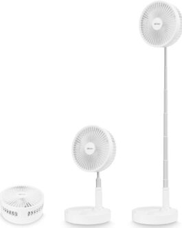 AICase Table and Pedestal Fan, Quiet Pedestal Fan