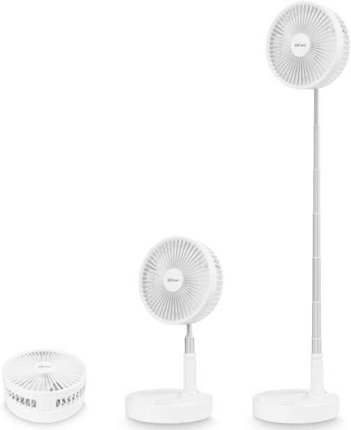 AICase Table and Pedestal Fan, Quiet Pedestal Fan