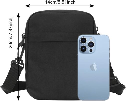 Colexy Shoulder Bags, Trendy Sling Bag Bakpack, Small Shoulder Bag, Sling Shoulder Bag for Women Men for Travel, Sports, Running, Hiking, Chest Daypack – Bild 2