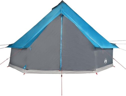 vidaXL Tipi Familienzelt Campingzelt Gruppenzelt Gartenzelt Zelt Wasserdicht – Bild 5