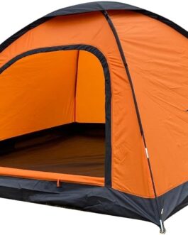 SAFACUS Campingzelt für 3-4 Personen, leicht, stabil, wasserdicht 4 Mann Kuppelzelt – Ventilationssystem, Moskitoschutz