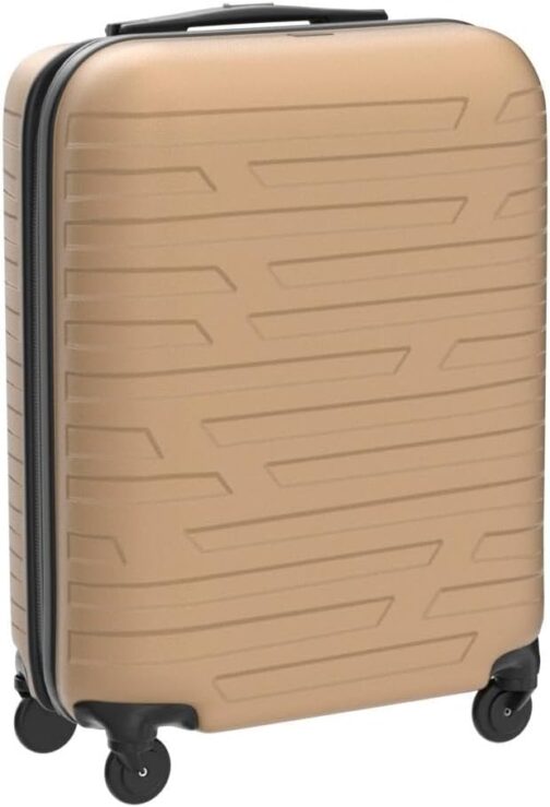Wittchen Sturdy Suitcase, Trolley, Hand Luggage, Cabin Case. Dimensions: 54 x 39 x 23 cm. Capacity: 38 L. Weight: 2.8 kg. ABS, gold – Bild 4
