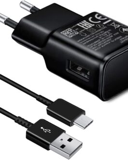Charger with Charging Cable Compatible with Samsung Galaxy S8, S8 Plus, S9, S9 Plus, S10, S10 Plus, S10e 5G, A50, A51, A40, A30, A20, A20e, Z Flip3, Z Fold2 5G, Replacement Original Quick Charger