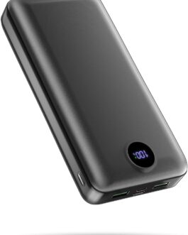 PDBEST PowerBank 50,000 mAh Large Capacity, 22.5 W Fast Charging External Battery USB-C 3 Outputs and 2 Inputs LED Display Power Bank Compatible with Samsung iPad Android etc