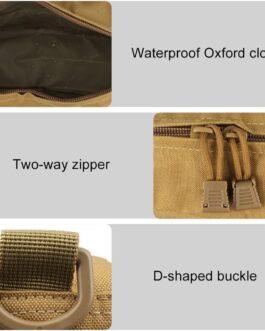 Tactical Molle Pouch, Large Capacity Backpack Additional Bag, Additional Bag, Modular Backpack Side Pocket with D Buckle for Outdoor Use