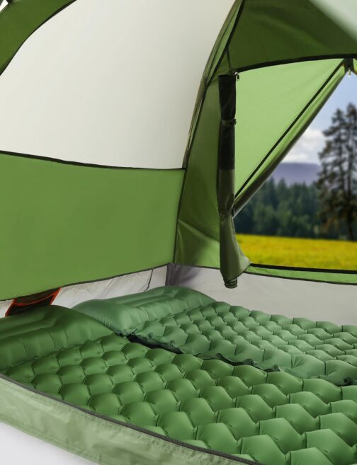 Gysrevi Camping Tent Quick Up Dome Tent Windproof Dome Tent 3-4 Tent People for Camping Outdoor Trekking – Bild 8