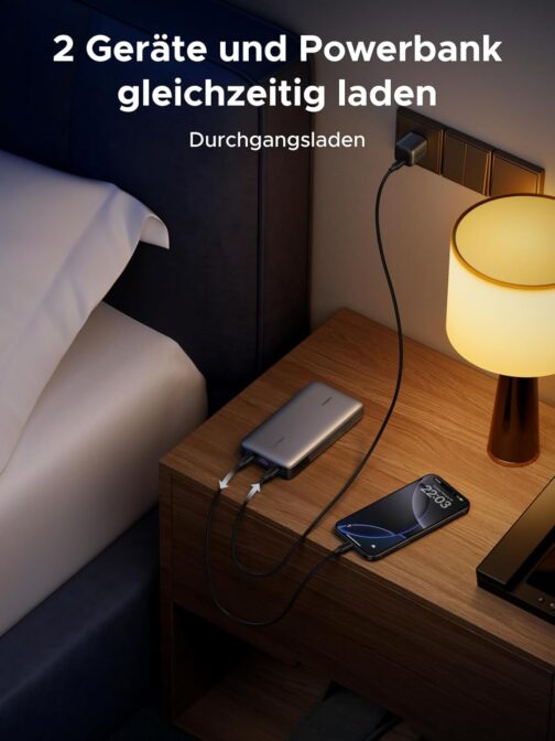 UGREEN Nexode Power Bank 145 W Max 25000 mAh External Battery with 3 Ports USB C Power Bank with Digital Display, Compatible with MacBook Pro/Air, iPhone 16 Pro Max/Pro/16/15, Galaxy S24 Ultra, Dell – Bild 6