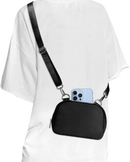 MAXTOP Small Crossbody Bag Women’s Shoulder Bag with Removable Strap Cross Body Bag Sling Cell Phone Purse for Travel Essentials, black