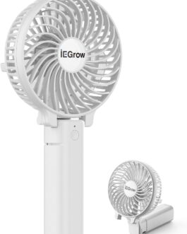 iEGrow Mini Handheld Battery Fan, HF308