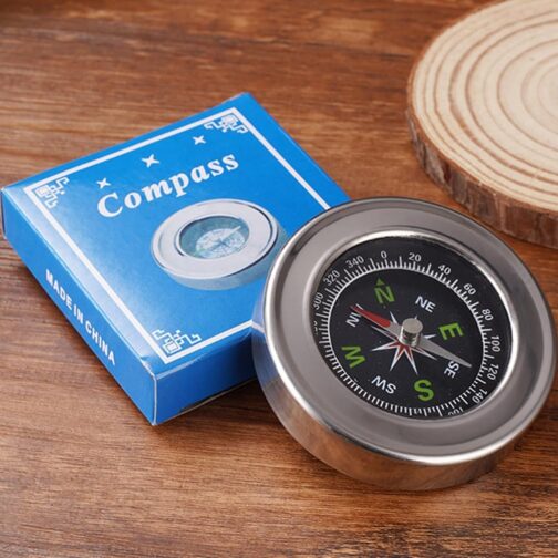 6 Pieces Orienteering Compass, BOSOIRSOU Hiking Backpack Compass, Scout Compass, Map Compass, Waterproof Outdoor Compass for Kids, Camping Trip, Travel – Bild 5