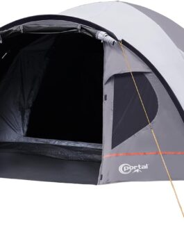 PORTAL Blackout Zelt 3-4 Perosonen mit Vorzelt Camping Kuppelzelt 4000mm wasserdicht Familienzelt Festivalzelt Outdoor für Camping Reise