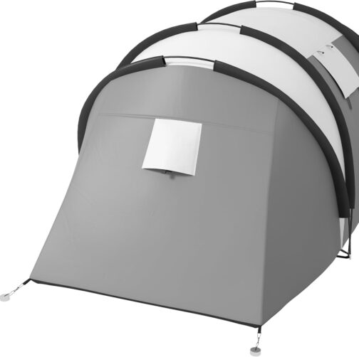 Outsunny Camping Tent for 4-5 People Lightweight Water-Repellent Family Tent with 3 Room Side Door Window, Tent with 3000 mm Water Column Tunnel Tent Dome Tent for Camping Travel Garden – Bild 9