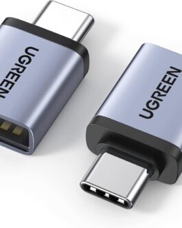 UGREEN Adapter USB C to USB (Pack of 2) 10Gbps USB C Adapter to USB 3.2 Female Mobile Phone OTG Adapter Thunderbolt 4/3 to USB Compatible with iPhone16 15 Series MacBook Pro M4 Mac Mini Galaxy S24