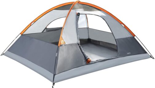 Amazon Basics Camping Dome Tent with Rain Cover and Carry Bag, Waterproof 3 Season Tent, Easy to Assemble, 4/8 People – Bild 3