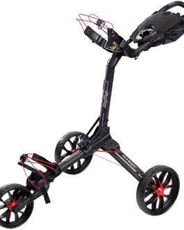 Bag Boy Trolley Nitron 3 Wheel Sliding Trolley (Black/Red), black/red