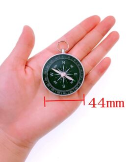 JZK 5 x 44 mm Small Aluminium Alloy Compass with Bow Top for Key Ring Pendant, Birthday Party Favour Gifts for Children