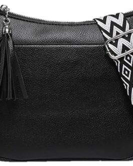 Valleycomfy Shoulder Bag Women’s Handbag Small Crossbody Bag PU Leather Shoulder Bag for Women Leather PU Crossbody Bag Women’s Wide Strap