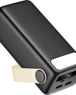 Power Bank 60,000 mAh – 22.5 W Quick Charge PD20W Power Bank, Large Capacity Battery Pack, LED Torch, Portable Charger for iPhone/Android and is a Must for Outdoor Travel and Camping