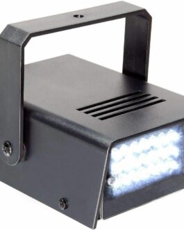 BeamZ BMS24LED Strobe Flasher, Strobo Disco Light, Flash Light, Strobe Effect Lamp, Disco Light Effect, White Light Flashes, LED Flash, Disco Lighting Effect Lights