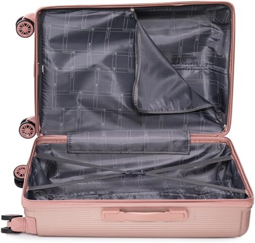 BETLEWSKI - Hand Luggage Suitcase Hard Shell - Travel Suitcase with 4 Wheels - Lightweight Hard Shell Suitcase ABS Rolling Suitcase with Lock - Model Titania - Size 56 cm x 37 cm x 22 cm 38 Litres, – Bild 6