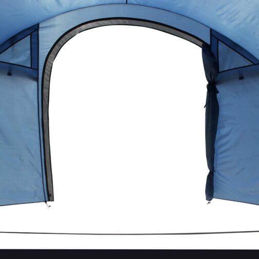 your GEAR Cetona Camping Tent in 2 Sizes for 4 or 5 Men, Dome Tent with 3000 mm Water Column, Living Room, Porch, 2 Entrances, Standing Height, Dark Sleeping Cabin, Festival Tent in Blue / Grey – Bild 9