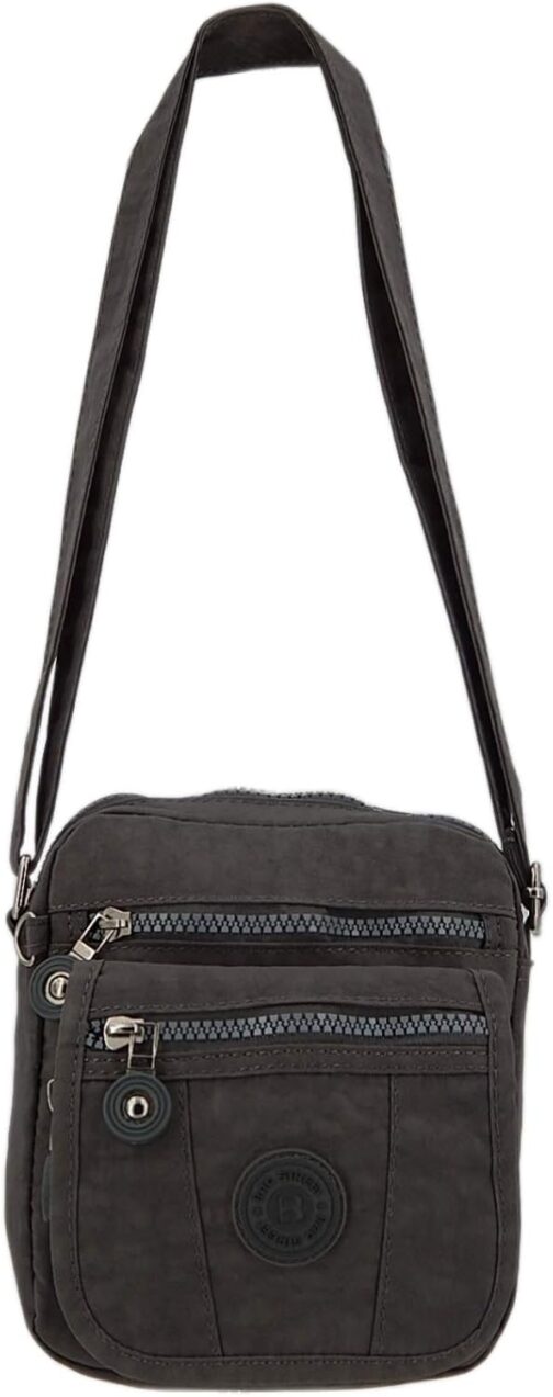 ekavale Small Shoulder Bag Women's Bag Made of High-Quality Water-Repellent Nylon Shoulder Bag – Bild 7