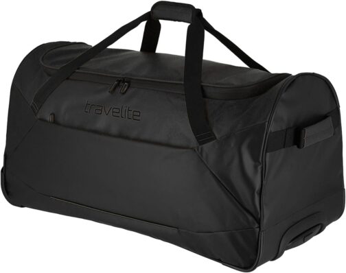 travelite Trolley Travel Bag with Wheels Made of Water Resistant Material, black, Wheeled travel bag made of water-repellent material – Bild 4