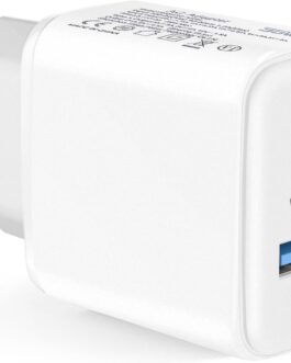 USB C Charger, 35 W 2 Port Quick Charger PD 3.0 Power Adapter USB C Power Supply for iPhone 16 15 14 13 12 11 Pro Max Plus Mini/SE 2020/XS/8/7, iPad, Samsung, Mobile Phone Plug Charger Power Plug
