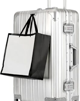 Aluminium Travel Suitcase, Hard Shell Suitcase with TSA Lock, 4 Wheels Spinner, Telescopic Handle, Cabin Size, silver, S, simple