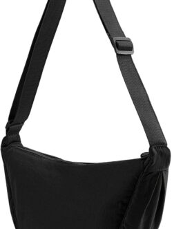 GSenhui Half Moon Bag Cord Shoulder Bag Women’s Cord Crossbody Bag Women’s Shoulder Bags Large Capacity Half Moon for Women Daily Casual