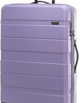 WITTCHEN Comodo Line Suitcase Hand Luggage Set ABS Telescopic Handle TSA Lock 4 Double Wheels
