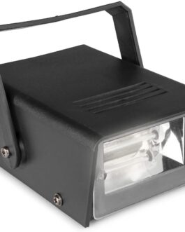 BeamZ BMS50 Strobe Flasher, Strobo Disco Light, Flash Light, Strobe Effect Lamp, Disco Light Effect, White Light Flashes, LED Flash, Disco Lighting Effect Lights – Black
