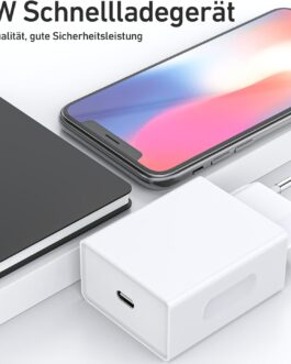 iPhone Charger, 20W USB C Charger for iPhone 16, 16ProMax, 16Pro, 15, 15Pro, 15ProMax, 14 Pro MAX, 13, 12, 11, SE, iPad, 20W USB C Plug Charger Plug Quick Charger