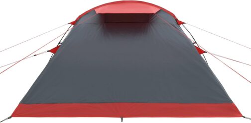 JUSTCAMP Lake 4 Camping Tent, 4 Person Family Tent, Large, Sturdy, Waterproof for Festival, Portable, High Dome Tent with Two Sleeping Cabins and Anteroom with Standing Height, Tunnel Tent – Bild 6