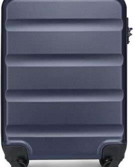 KONO Suitcase Travel Suitcase Lightweight Hard Shell Rolling Suitcase with TSA Lock and 4 Wheels, darkblue