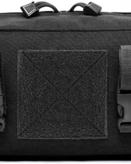 Tactical Molle Pouch, Large Capacity Backpack Additional Bag, Additional Bag, Modular Backpack Side Pocket with D Buckle for Outdoor Use
