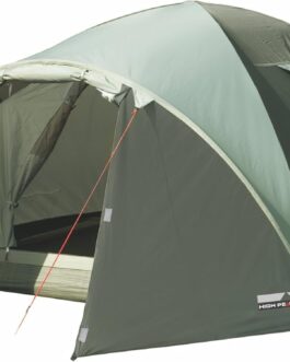 High Peak Nevada 3 Dome Tent Camping Tent with Stem, Igloo Tent for 3 People, Double Walled, Waterproof, Ventilation System, Weather Protection Entrance, Mosquito Protection