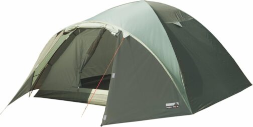 High Peak Nevada 3 Dome Tent Camping Tent with Stem, Igloo Tent for 3 People, Double Walled, Waterproof, Ventilation System, Weather Protection Entrance, Mosquito Protection