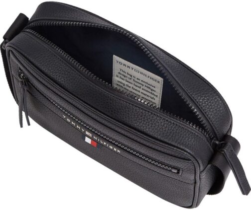Tommy Hilfiger Men's Essential Reporter Small Shoulder Bag, Black, One Size – Bild 3