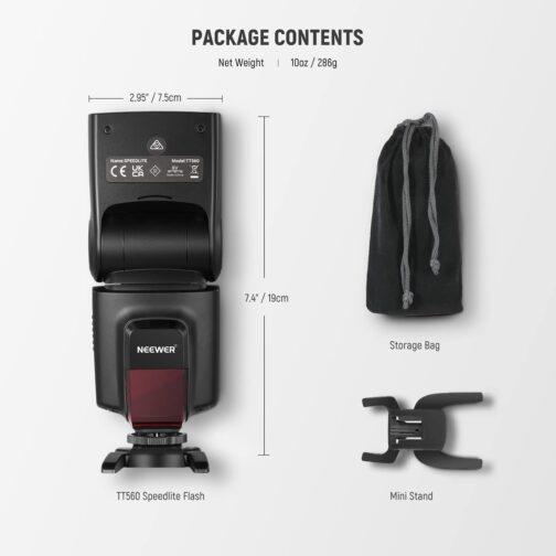 Neewer TT560, TT520 Flash Light – Bild 9