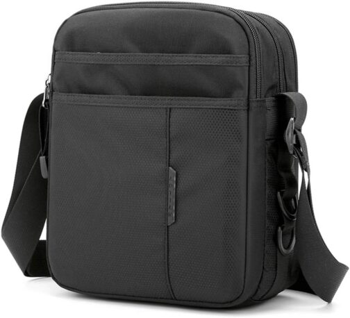 SPAHER Men's Oxford Shoulder Bag for iPad Messenger Bag Waterproof Shoulder Bag Gift for Men Messenger Bag Crossbody Travel Work Bag Student Bag